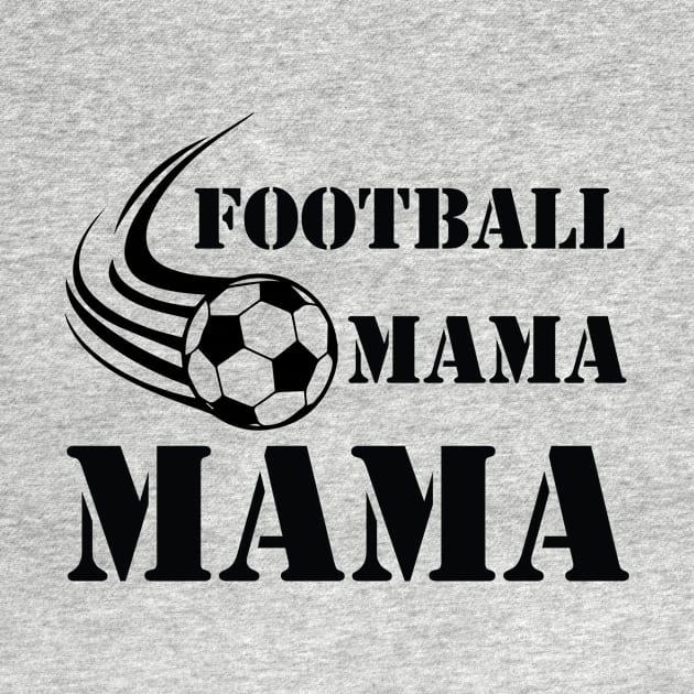 FOOTBALL MAMA,Gift for Mother, Gift for Women, Mom Christmas Gift, Mom Birthday Gift by CoApparel